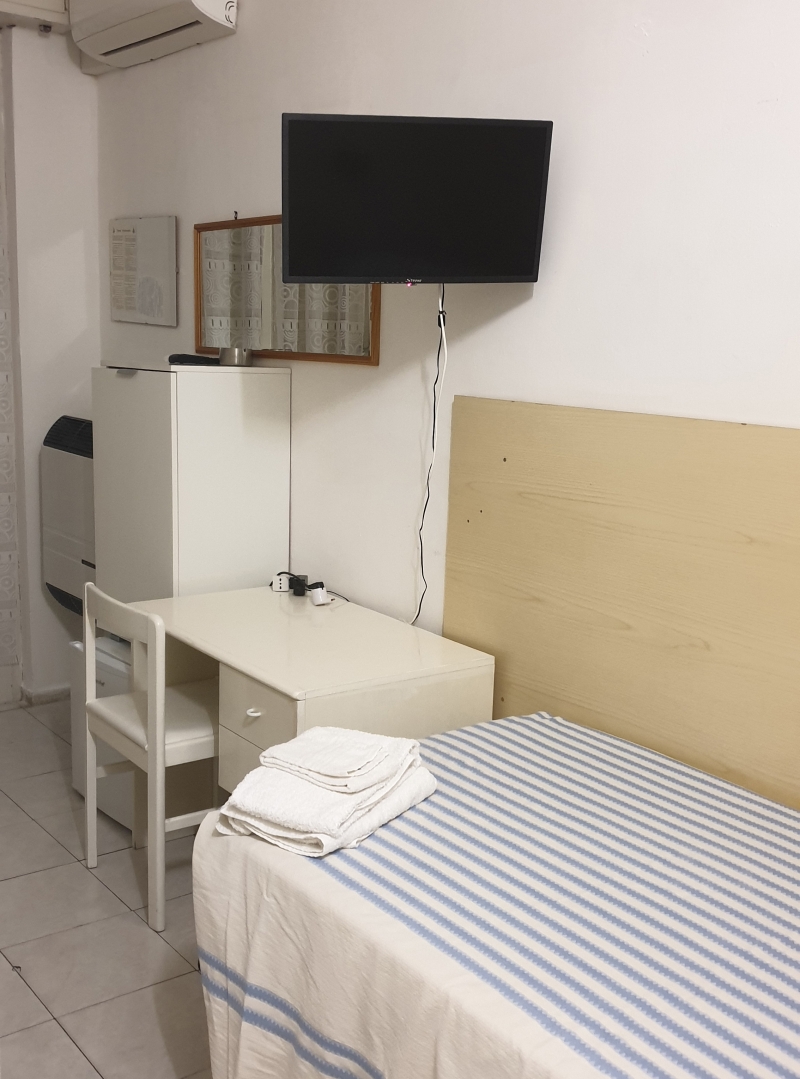 Singola con terrazza